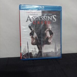 Assassin's Creed (Blu-ray/DVD/Digital, 2017) Fassbender Cotillard Irons SEALED‎